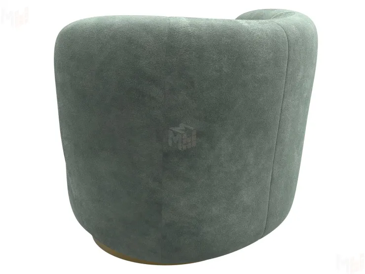 Кресло Лига-072 ( велюр BRUT 08 зеленый )