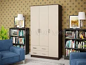 Шкаф 3-х створчатый Миф (венге/дуб беленый) Шкаф 3-х створчатый Миф (венге/дуб беленый)