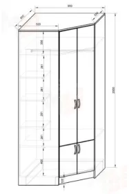 Мебель Фанки Кидз Классика, комната №6