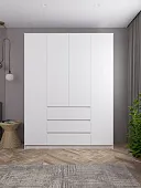 Шкаф Мори 1600.1 белый Шкаф Мори 1600.1 белый