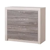 Комод ОКТАВА 4Я (дуб клабхаус серый) Комод ОКТАВА 4Я (дуб клабхаус серый)