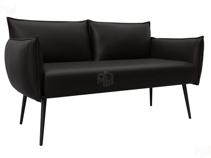 Диван прямой Лига-083 ( GRIFON 12 коричневый )