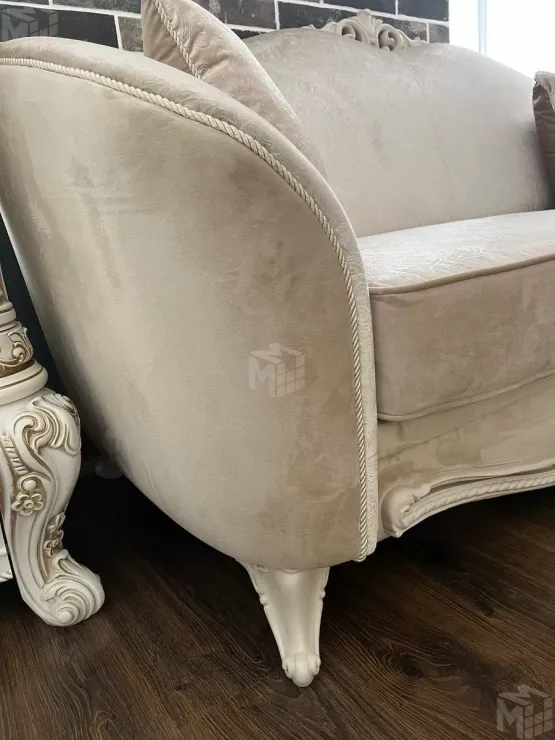 Диван Мокко угловой 3-у-2 бежевый