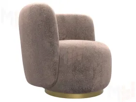 Кресло Лига-072 ( велюр TOWER 05 бежевый )