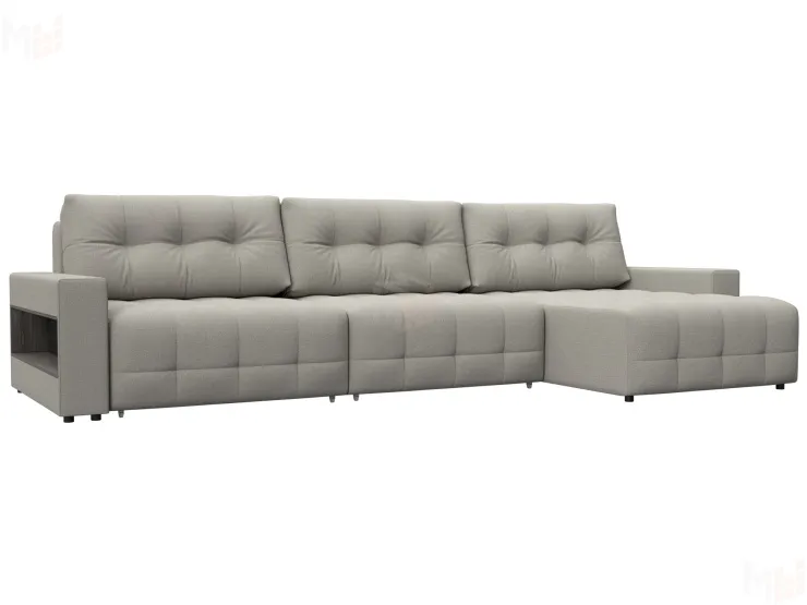 Диван угловой с полками Лига-053 НПБ Лонг