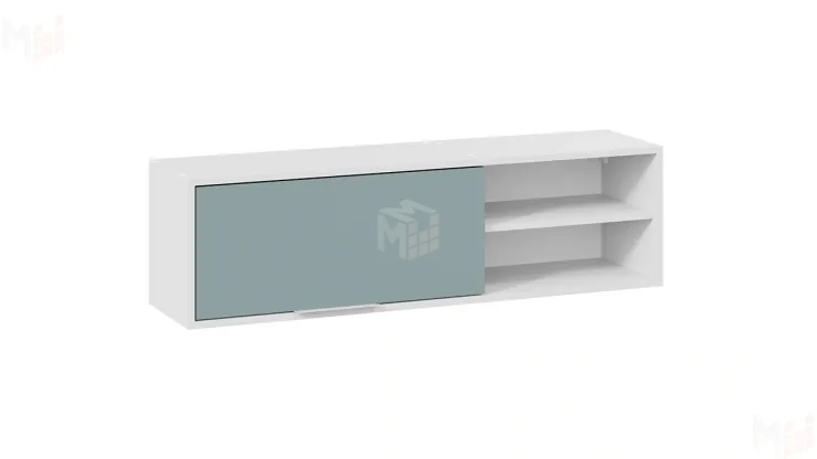 Полка настенная Марли - 403.001.000 Белый Серо-голубой