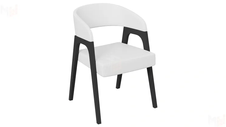 Кресло Техас 1 - W-101  Черное дерево, тк №66 Экокожа Кресло Техас 1 - W-101  Черное дерево, тк №66 Экокожа