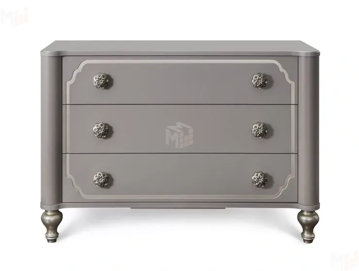 Комод Лали 3 ящика серый камень