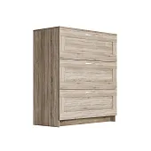 Комод Сириус 3 ящика сонома Комод Сириус 3 ящика сонома