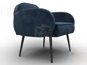 Кресло Лига-086 ( велюр TOWER 13 синий )
