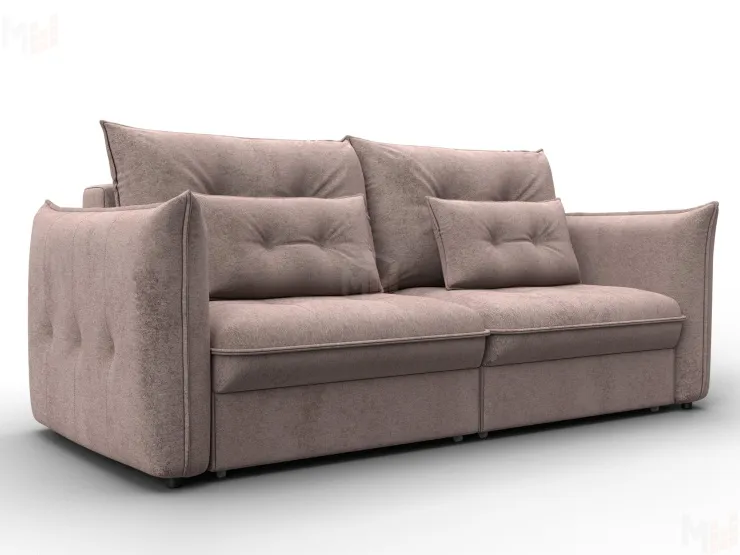 Диван прямой Лига-100 НПБ ( TOWER 05 бежевый )