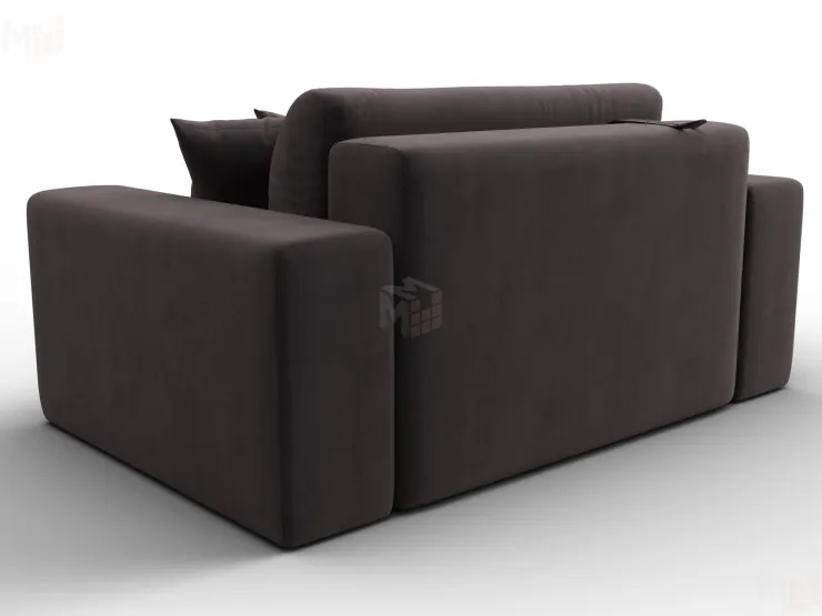 Кресло Лига-036 НПБ ( SEVEN 727 коричневый )