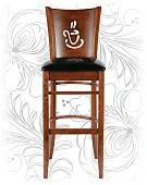 Деревянный барный стул LMU-9131 Деревянный барный стул LMU-9131