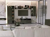 Гостиная Оливия графит, комплект 2 Гостиная Оливия графит, комплект 2