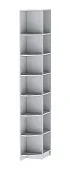 Полки угловые Иннэс - 7 Белый 