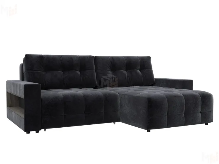 Диван угловой с полками Лига-053 НПБ