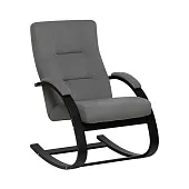 Кресло-качалка Leset Милано 2.0 (Венге/Bingo 20 (мышиный))