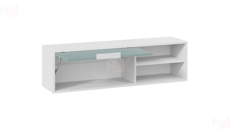 Полка настенная Марли - 403.001.000 Белый Серо-голубой