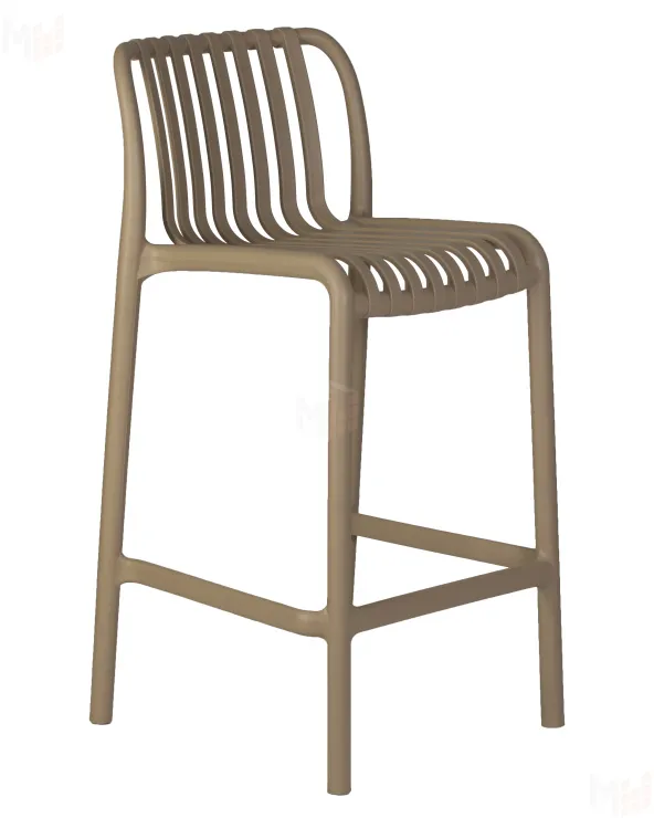 Стул полубарный DOBRIN CHLOE (бежевый)