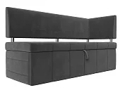 Диван кухонный прямой Стоун с углом правый