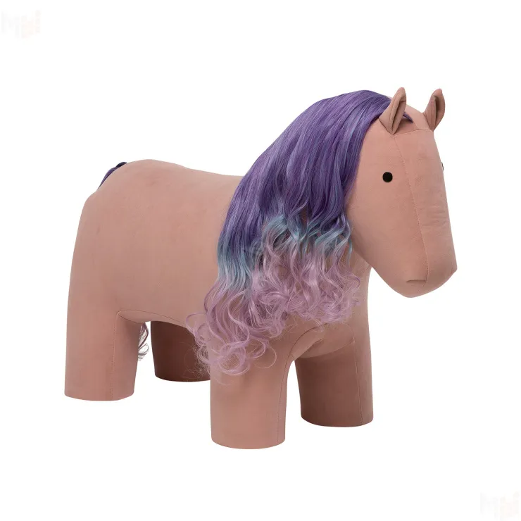 Пуф Leset Лошадь Премиум (Buddy 26 пудровый)