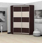 Радиусный шкаф купе Риксос