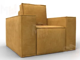 Кресло Лига-081 НПБ ( BRUT 10 желтый )