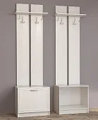 Вешалка с обувницей 2 Иннэс 6 Рамка Вешалка с обувницей 2 Иннэс 6 Рамка