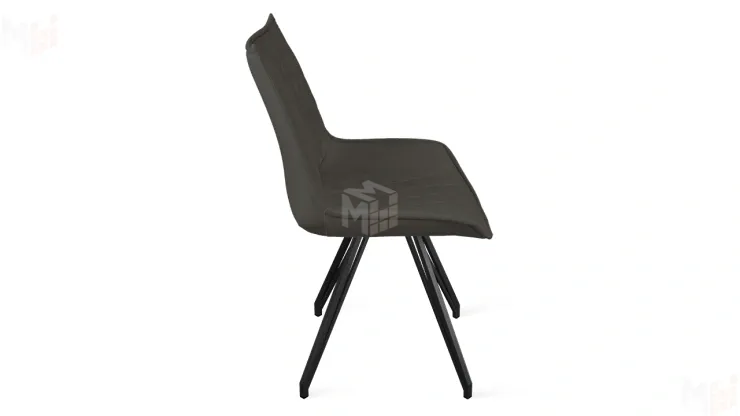 Стул Фэнди К4 Черный муар, Велюр Confetti Stone