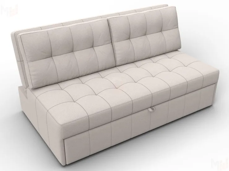 Диван прямой Лига-107 (160) ( JOLY 05 бежевый )