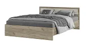 Кровать Гармония 1,4 КР-602 дуб крафт белый - дуб крафт серый Кровать Гармония 1,4 КР-602 дуб крафт белый - дуб крафт серый