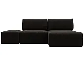 Диван угловой модульный с пуфом Лига-060 НПБ угол универсальный