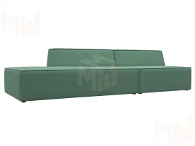 Диван прямой модульный Монс Модерн левый ( Амур зеленый )