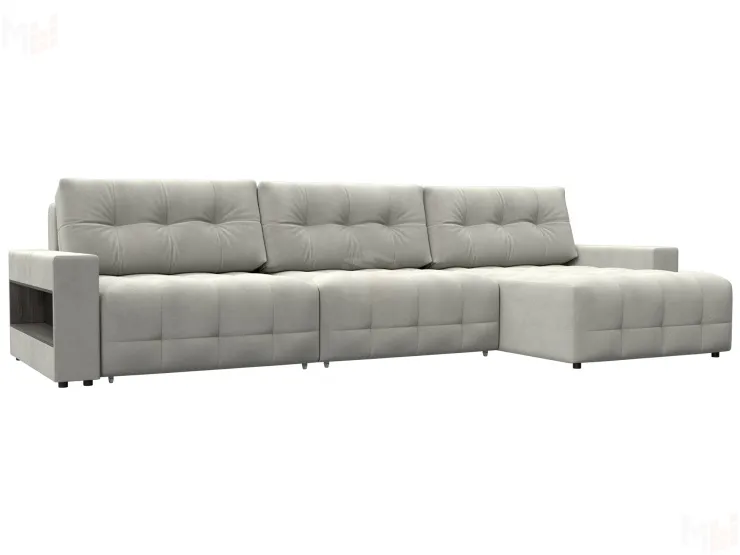 Диван угловой с полками Лига-053 НПБ Лонг