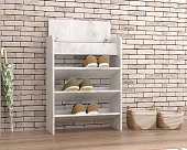 Обувница открытая 600 - Бетон светлый Обувница открытая 600 - Бетон светлый