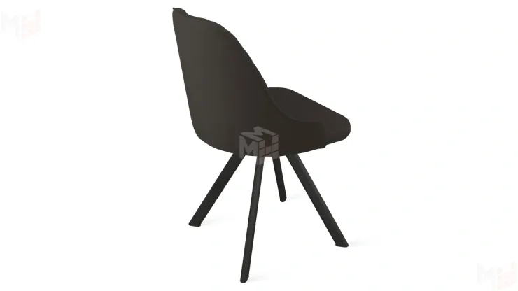 Стул Гранд К2 Черный муар, Велюр Confetti Stone Стул Гранд К2 Черный муар, Велюр Confetti Stone