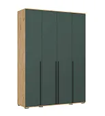 Шкаф Норд 4-х створчатый (дуб крафт/изумрудный) Шкаф Норд 4-х створчатый (дуб крафт/изумрудный)