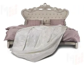 Кровать Афина 160х200 см крем корень