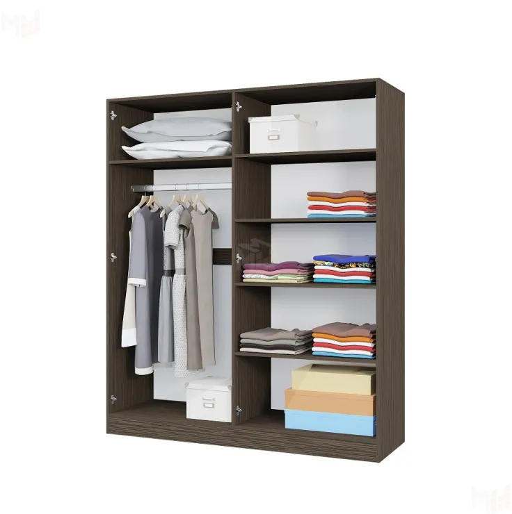 Шкаф Леси 4-х створчатый (венге/дуб молочный)