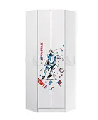 Шкаф угловой Вега New Boy (белый)