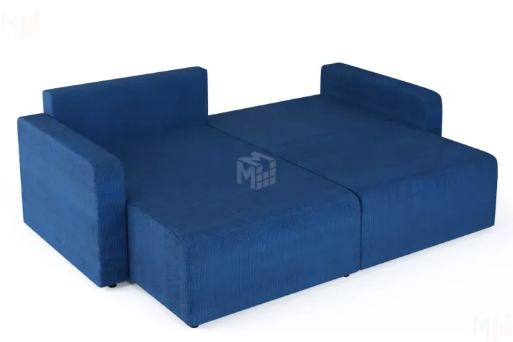 Угловой диван-кровать Брайтон Синий