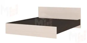 Кровать Басса КР-558 1600 венге - дуб белфорт