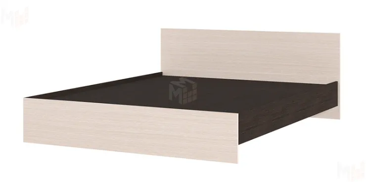 Кровать Басса КР-558 1600 венге - дуб белфорт Кровать Басса КР-558 1600 венге - дуб белфорт