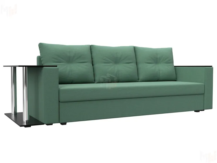 Диван прямой Атланта со столом слева