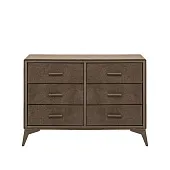 Комод Leset Кассио 6 ящ. (Коричневый/Коричневый) Комод Leset Кассио 6 ящ. (Коричневый/Коричневый)