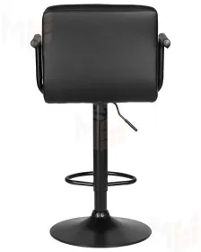 Стул барный DOBRIN KRUGER ARM BLACK (черный)