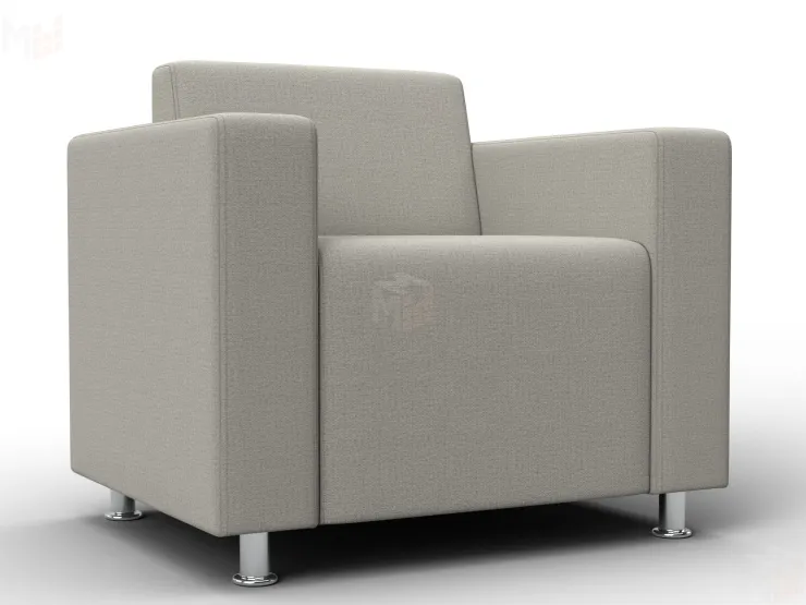 Кресло Лига-093 ВН ( Амур 02 бежевый )