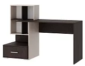 Компьютерный стол ПКС-10 Дуб Венге цаво - Дуб Белфорт Компьютерный стол ПКС-10 Дуб Венге цаво - Дуб Белфорт