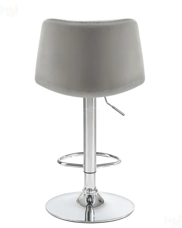 Стул барный DOBRIN TAILOR (серый велюр (MJ9-75))