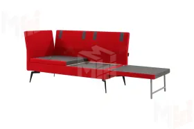 Кушетка Шарли Красный